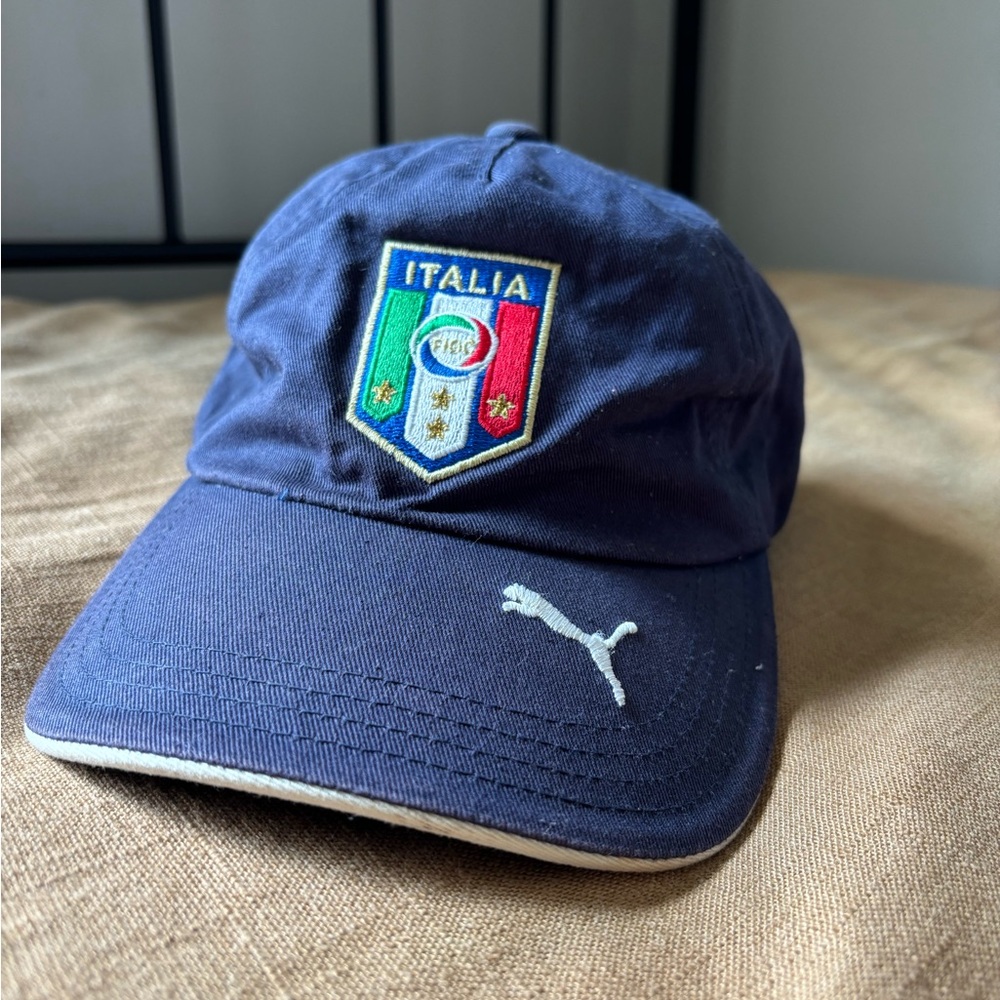 Puma Navy Blue Italy Cap Circa 2010